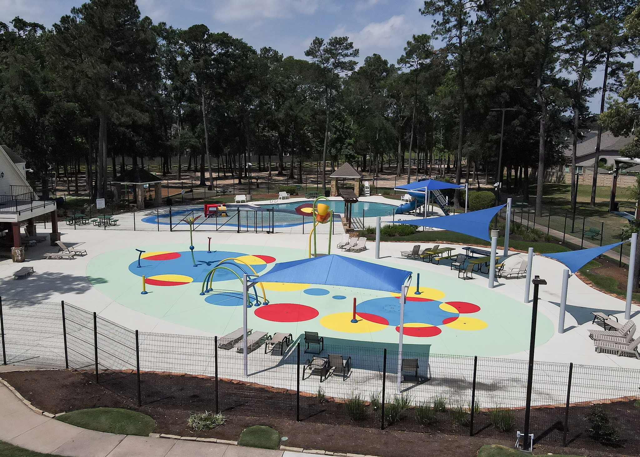 3607 Cedar Flats Lane Spring, TX 77386 - Photo 28 of 47 a view of outdoor kitchen