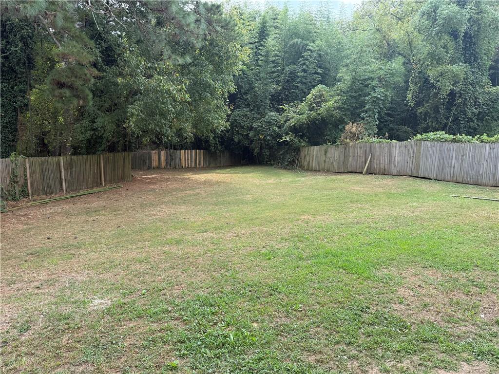 2828 Waters Road Southwest Atlanta, GA 30354 - Photo 9 of 10 a backyard of a house