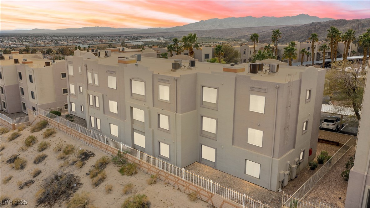 2036 Mesquite Lane, Unit 103 Laughlin, NV 89029 - Photo 2 of 67 Bird's eye view featuring a mountain view and a residential view