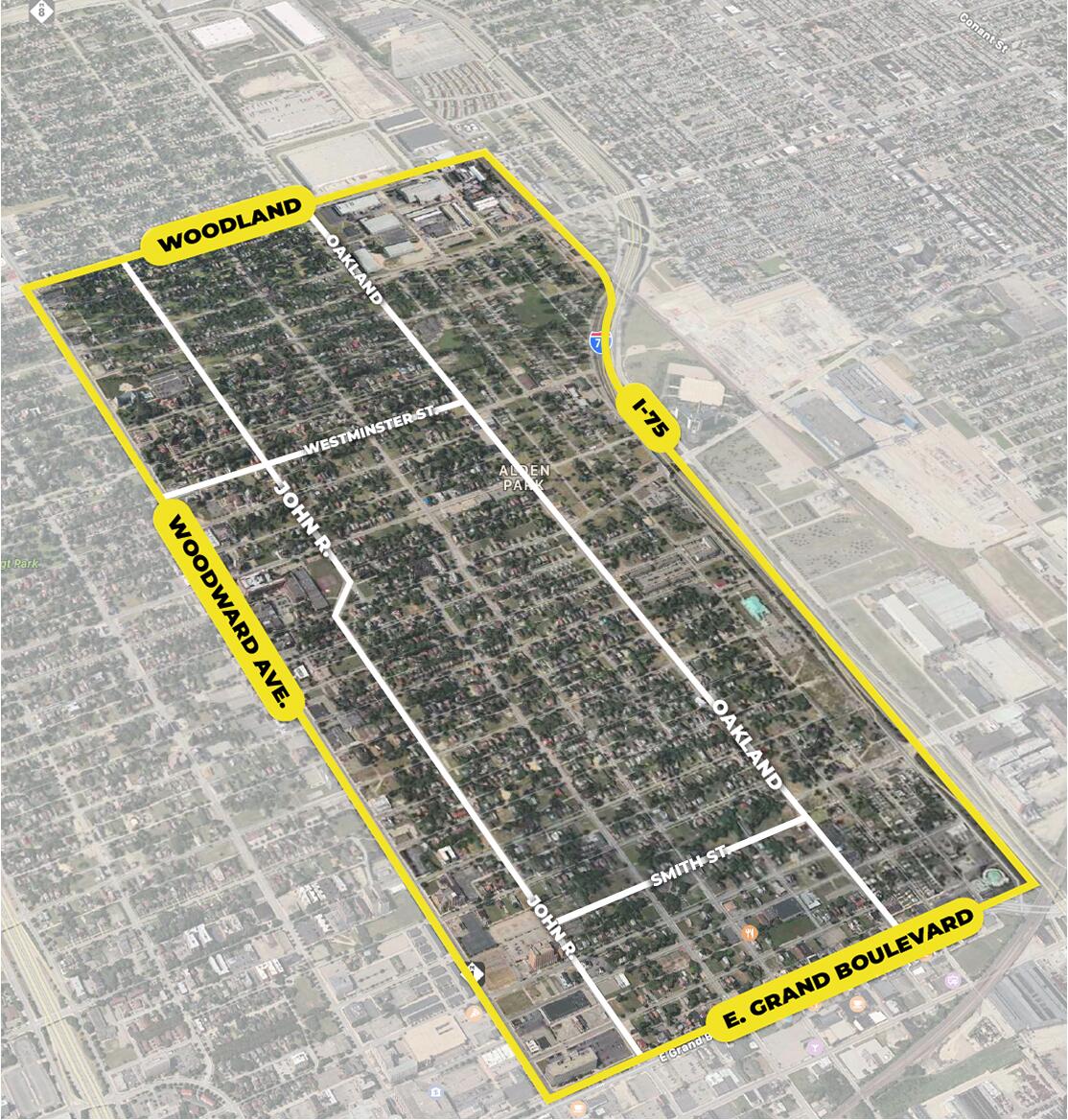 9254 Cameron Street Detroit, MI 48211 - Photo 4 of 4 Northend Neighborhood Map