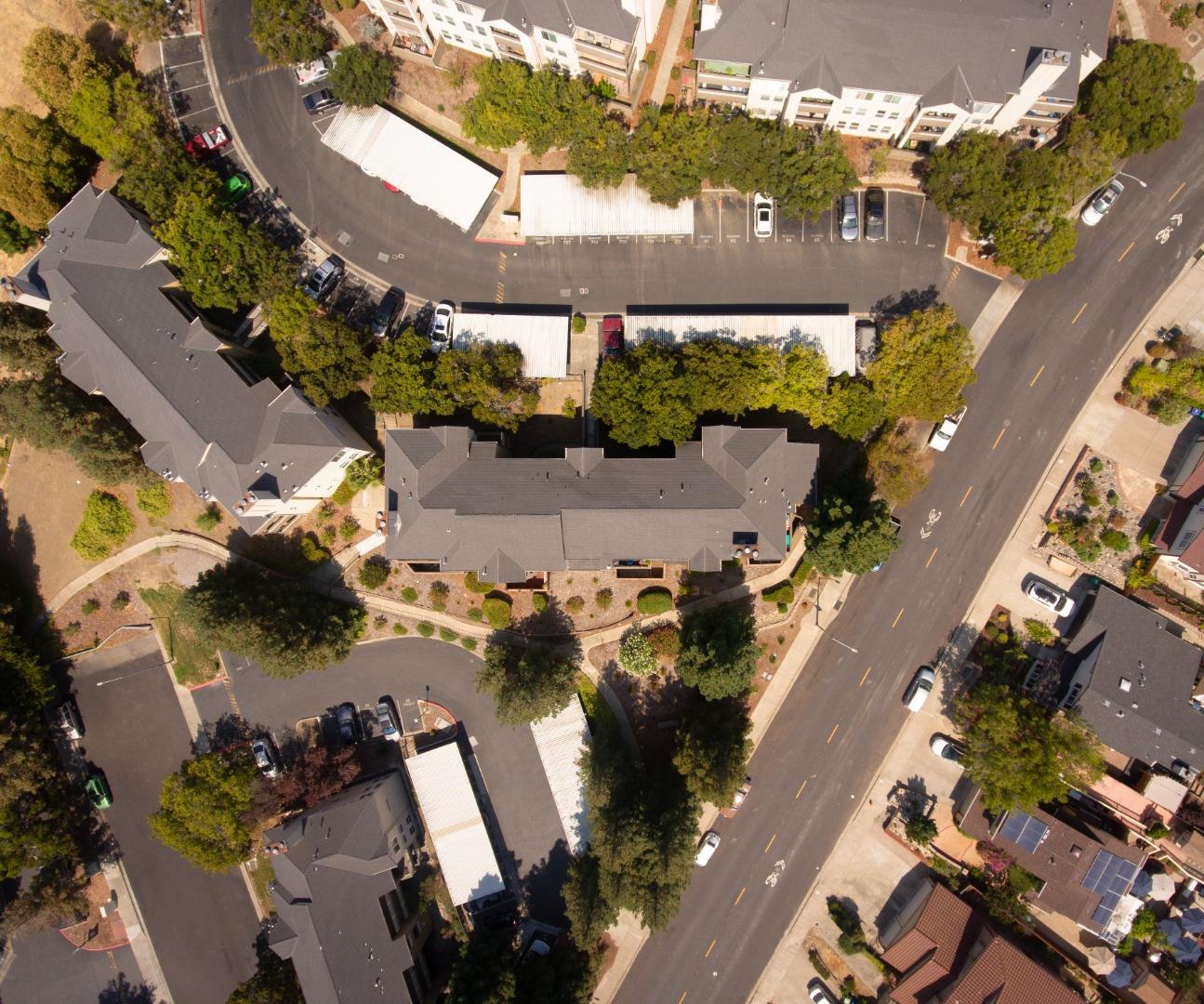 29581 Highgate Drive, Unit 219 Hayward, CA 94544 - Photo 21 of 24 an aerial view of residential houses with outdoor space
