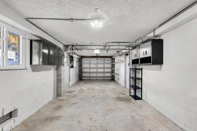 a view of a storage room