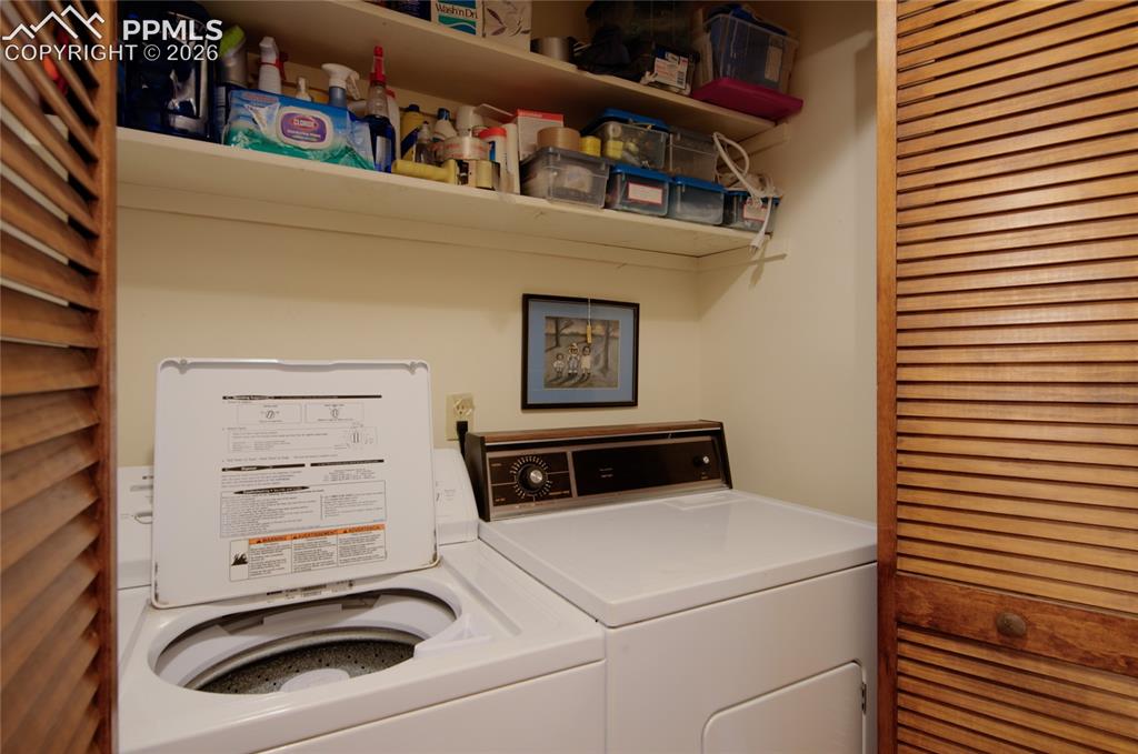 9455 Mohawk Trail Cascade, CO 80809 - Photo 19 of 33 Washer & dryer to be left with property