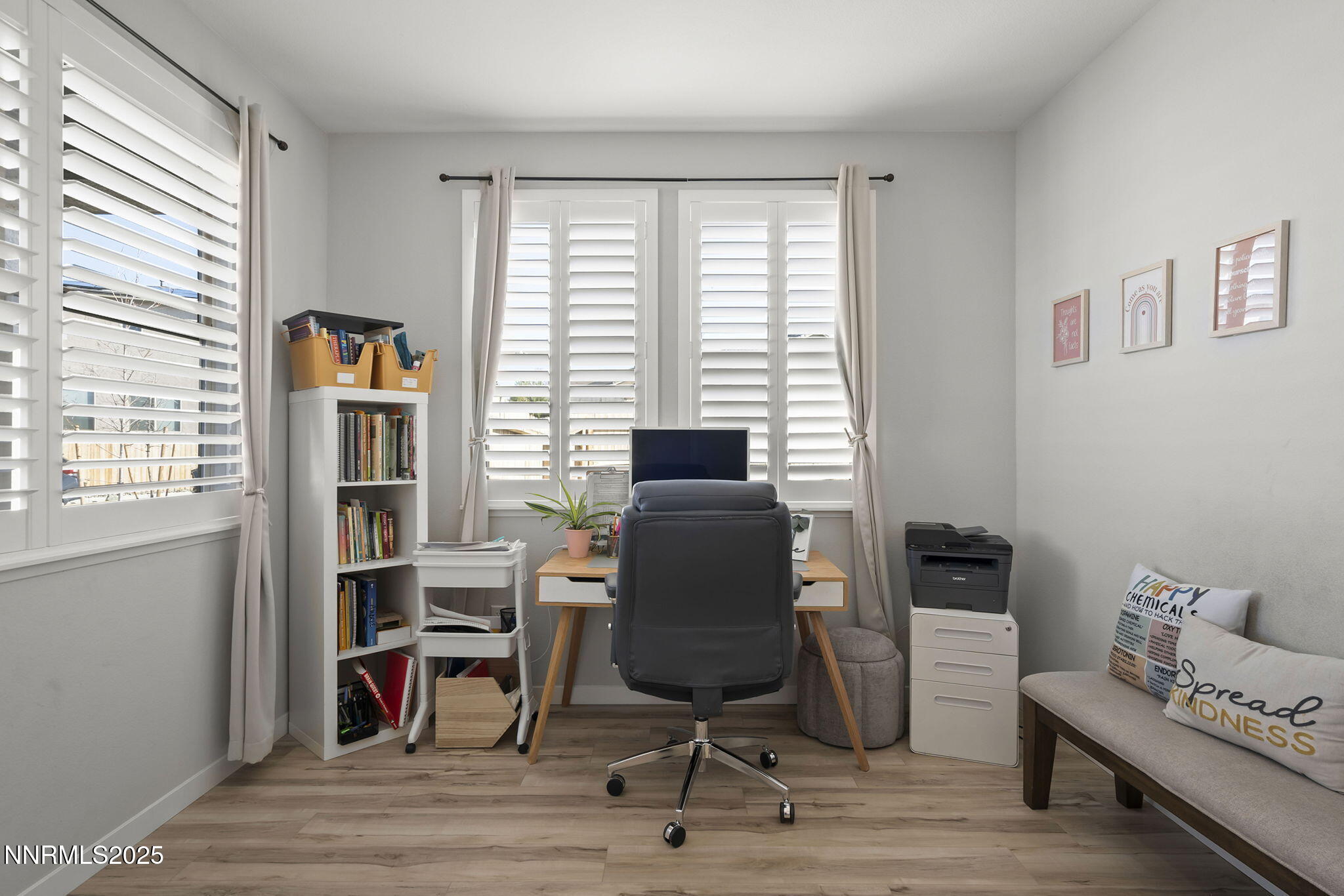 7181 Mustengo Drive Reno, NV 89506 - Photo 17 of 37 a view of a workspace with furniture and a window