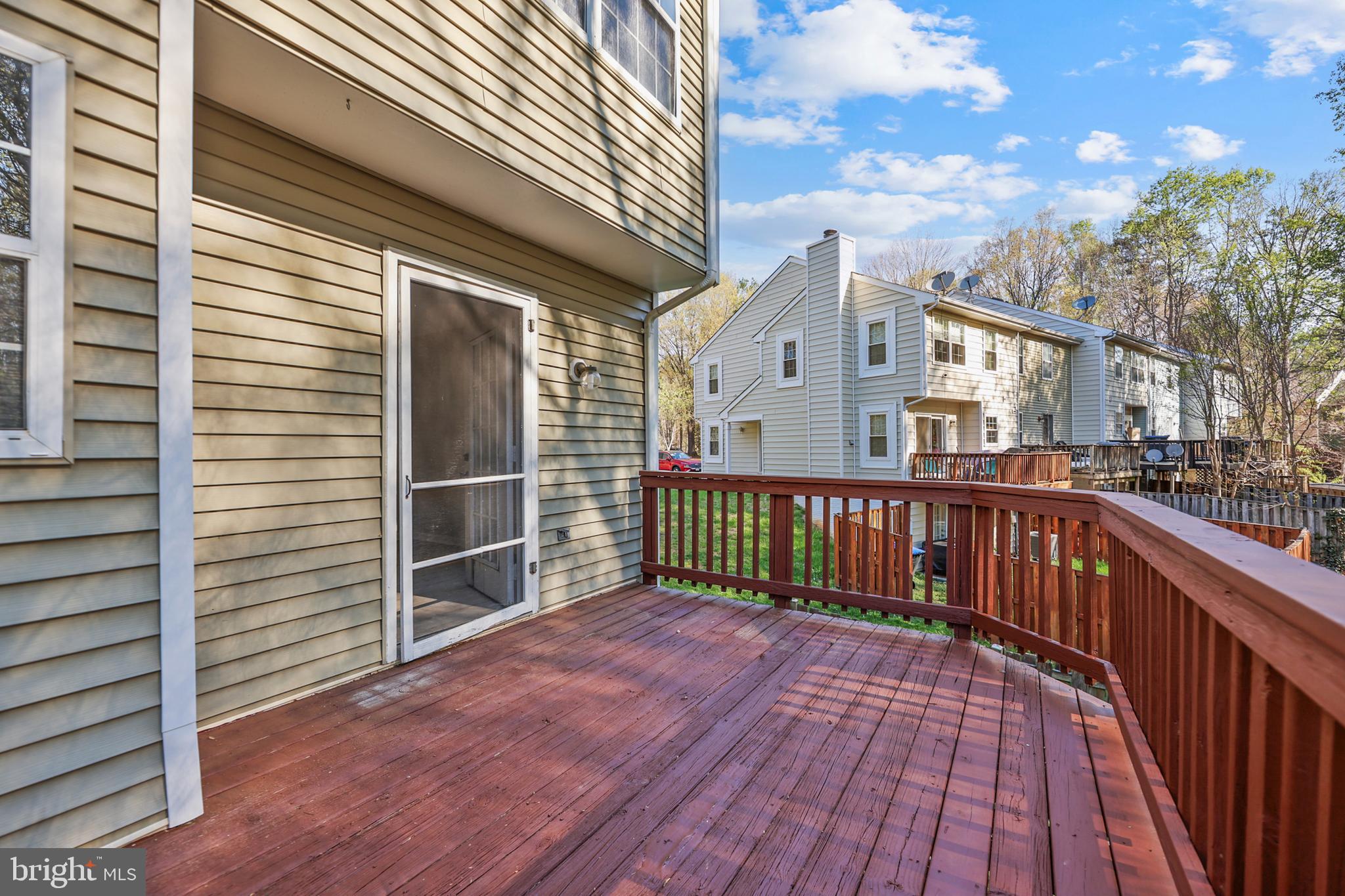 5121 Spring Branch Boulevard Dumfries, VA 22025 - Photo 13 of 39 Balcony can be accessed from the Kitchen