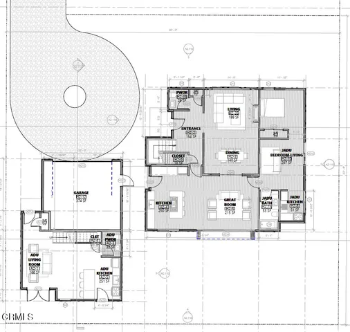 a picture of a floor plan
