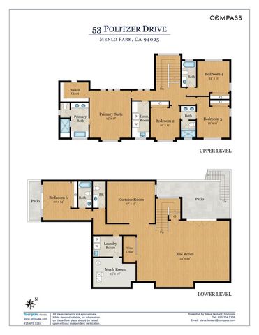 $8,258,000 | 53 Politzer Drive, Menlo Park, CA 94025