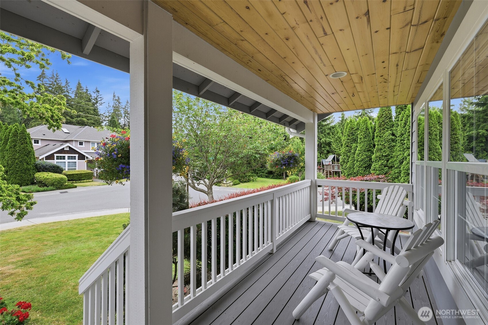 17747 89th Court Northeast Bothell, WA 98011 - Photo 4 of 33 a view of a two chair in the balcony