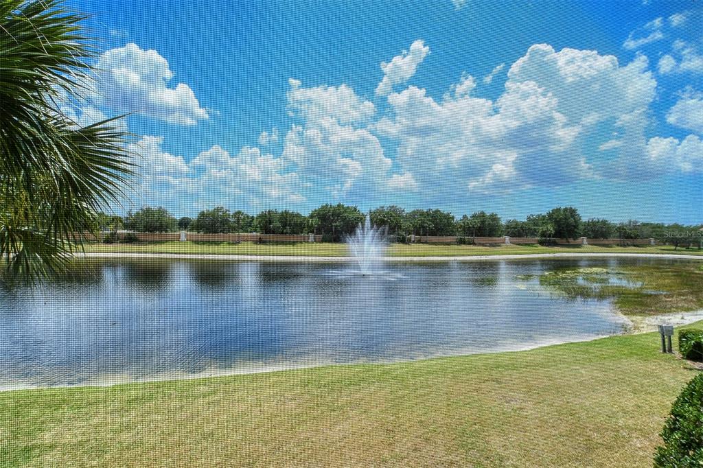 8363 Miramar Way, Unit 203 Lakewood Ranch, FL 34202 - Photo 9 of 73 a view of a lake with houses in the background