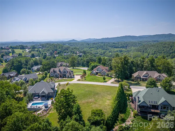an aerial view of a