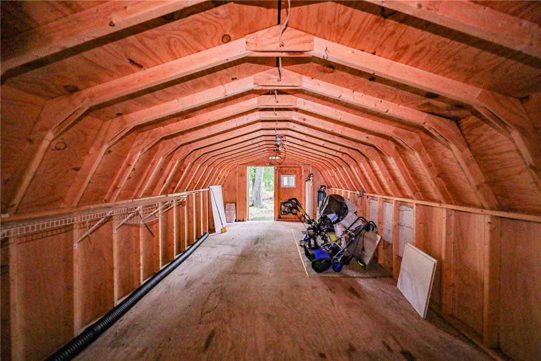 5599 Minks Pond Road Bushkill, PA 18324 - Photo 54 of 64 Ample attic space offers versatile storage or potential for future expansion.