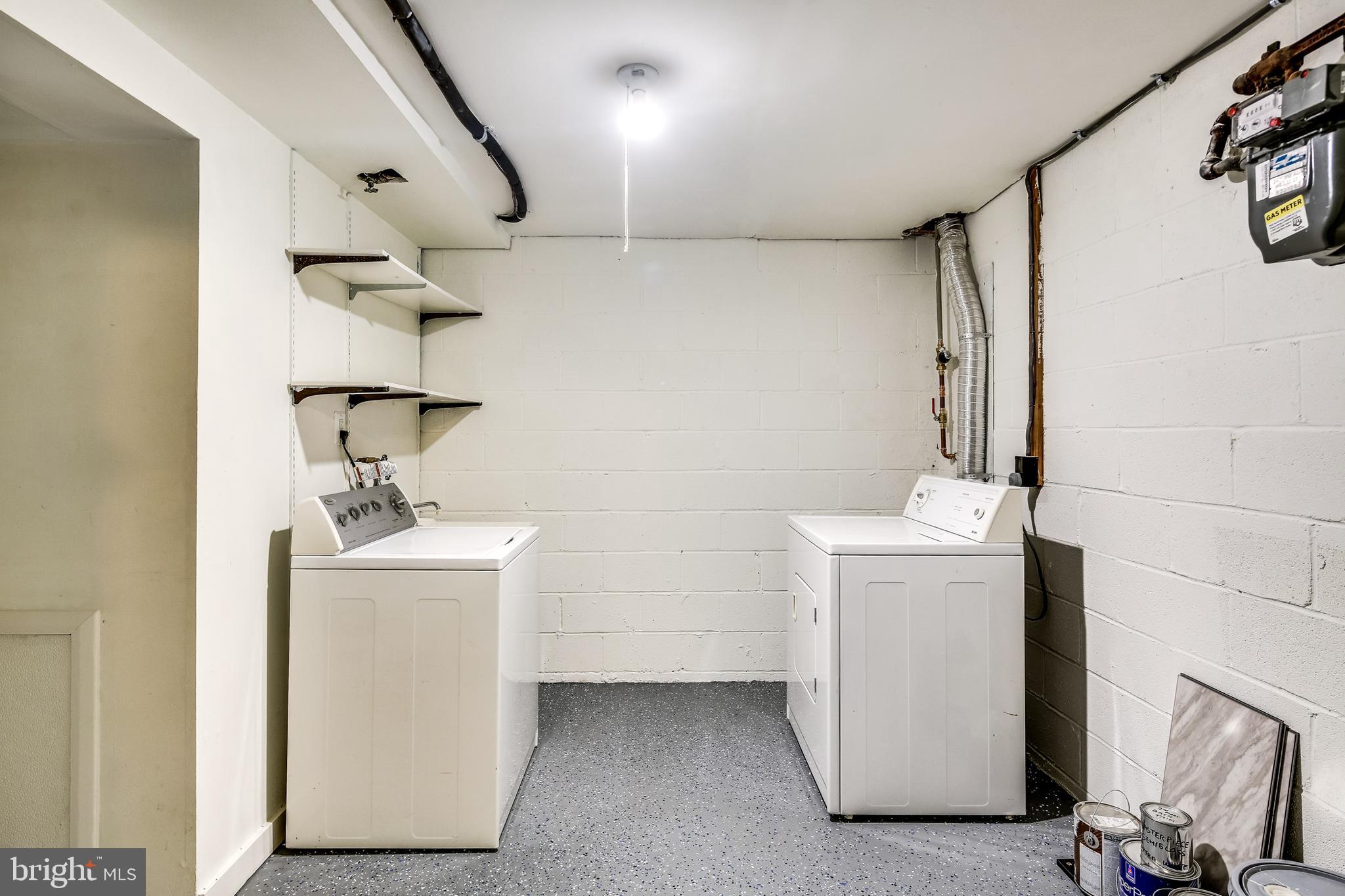 8966 Footed Ridge Columbia, MD 21045 - Photo 14 of 30 LAUNDRY ROOM WITH BRAND NEW FLOORING