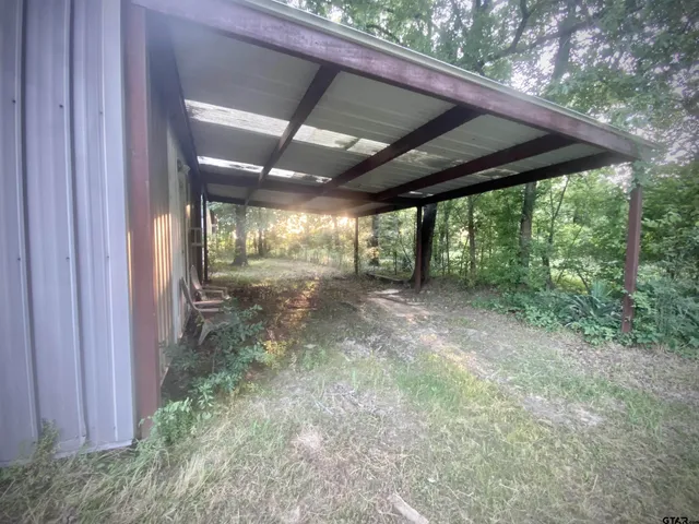 a view of outdoor space and deck