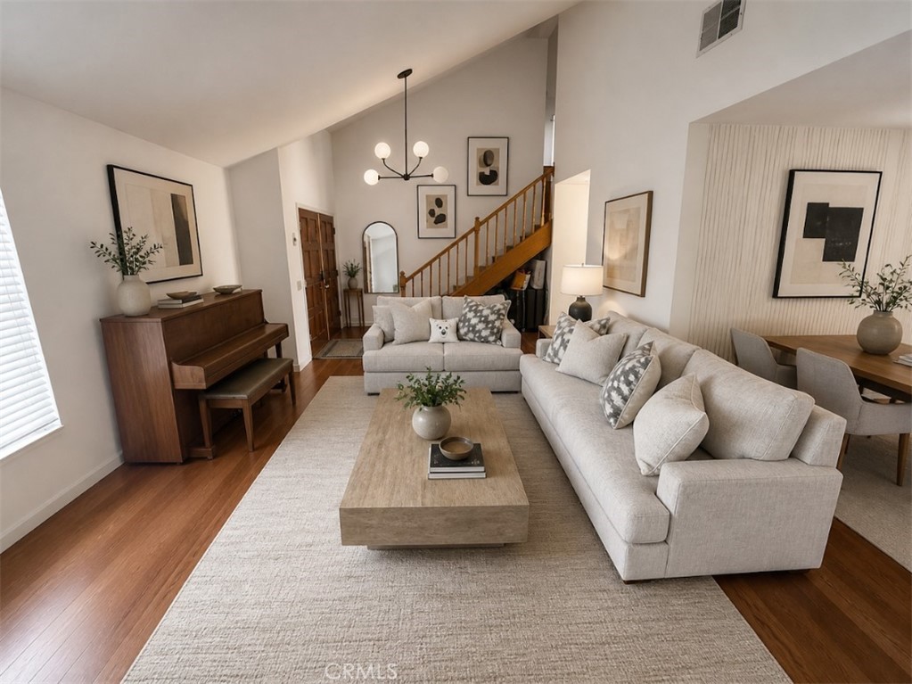 20631 East Vejar Road Walnut, CA 91789 - Photo 2 of 19 a living room with furniture and a wooden floor