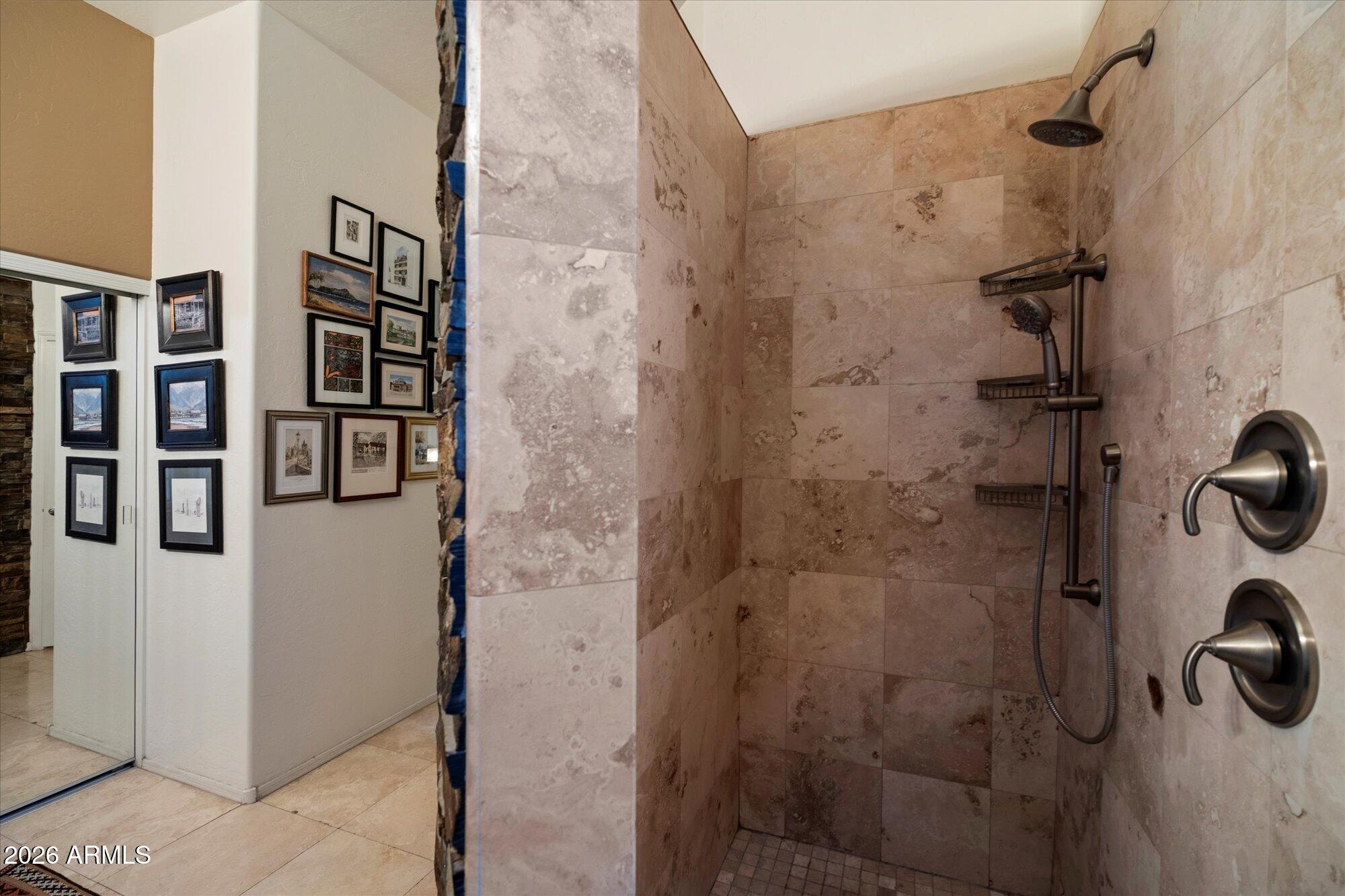 5025 East Kirkland Road Phoenix, AZ 85054 - Photo 22 of 37 a bathroom with a shower