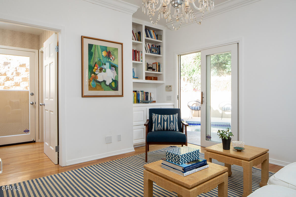 1437 Rutherford Drive Pasadena, CA 91103 - Photo 18 of 44 a living room with furniture and a window