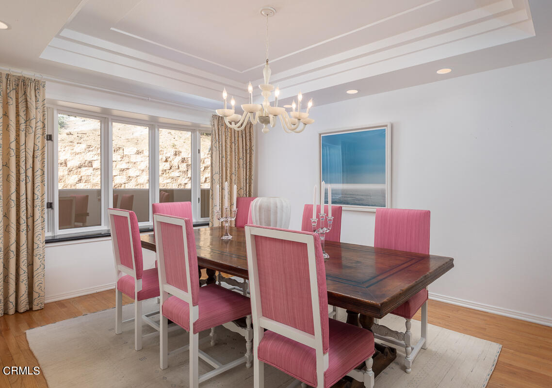 1437 Rutherford Drive Pasadena, CA 91103 - Photo 7 of 44 a view of a dining room with furniture window and wooden floor