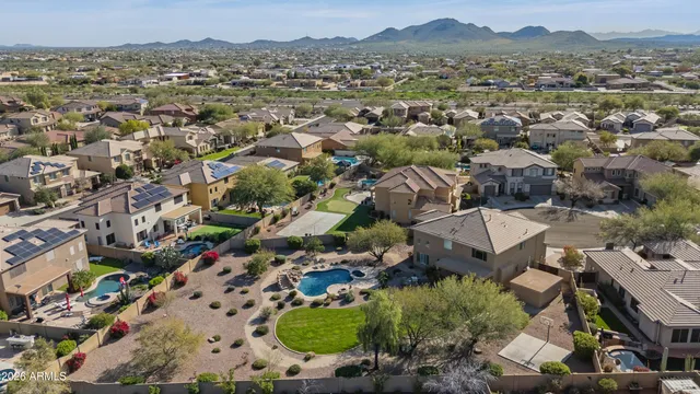 a outdoor space with lots of tables and chairs