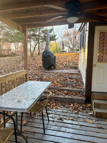 a view of a living space with furniture