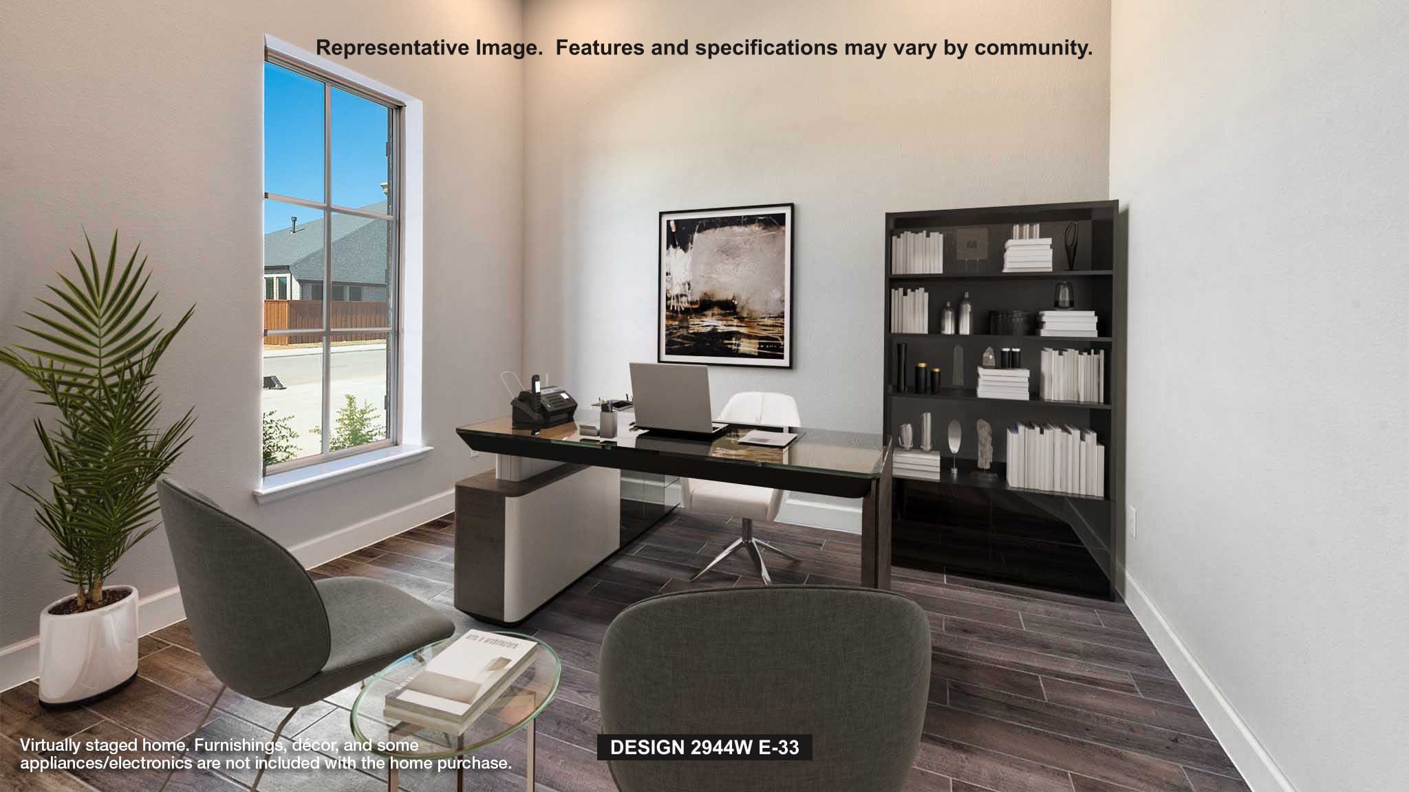 165 Maddy Way Bastrop, TX 78602 - Photo 6 of 23 a living room with furniture a window and potted plants