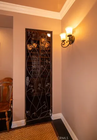 a view of water heater room