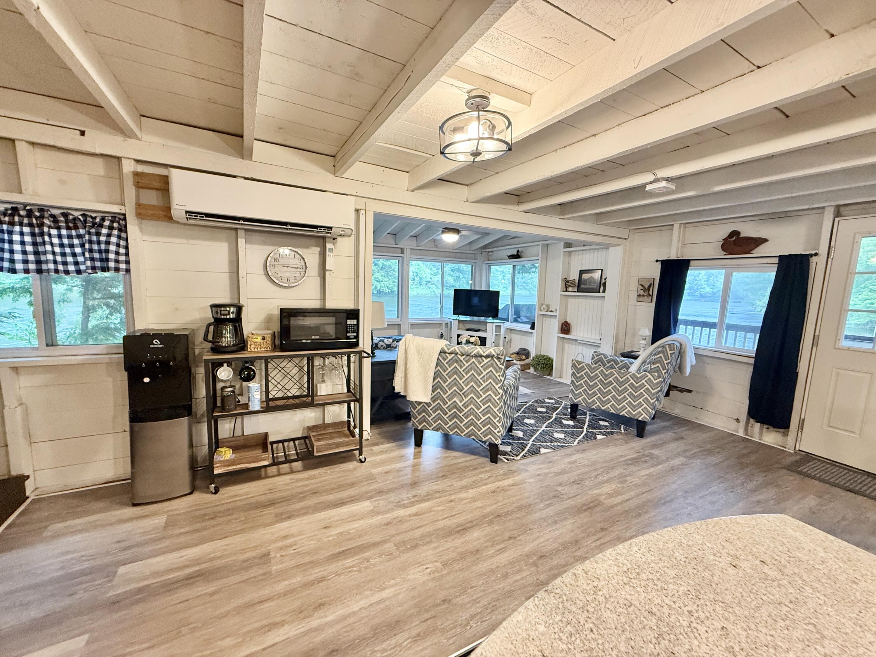 628 Springy Pond Road Otis, ME 04605 - Photo 13 of 25 Open Concept view from Kitchen