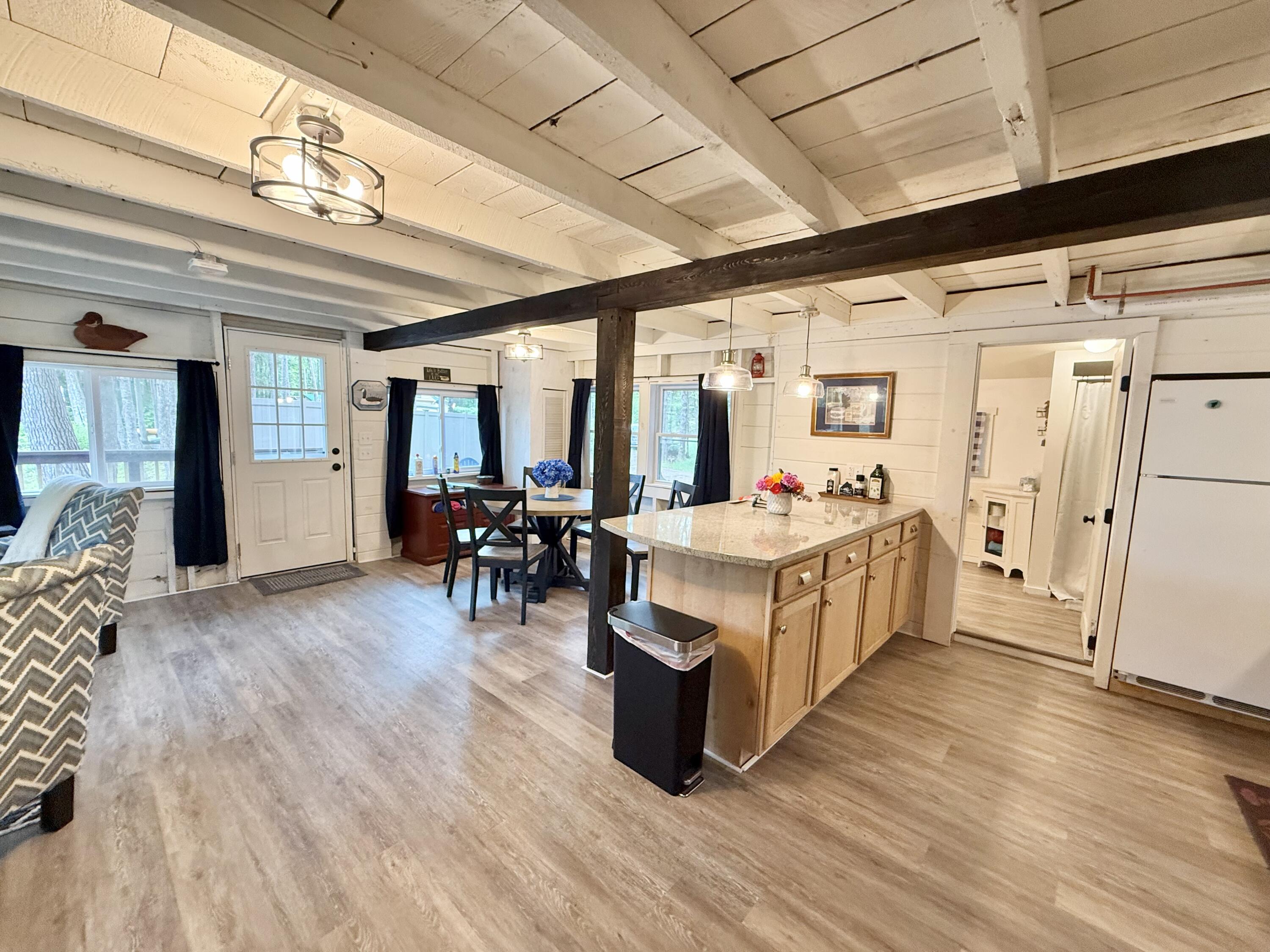 628 Springy Pond Road Otis, ME 04605 - Photo 17 of 25 Open concept of Kitchen and Dining