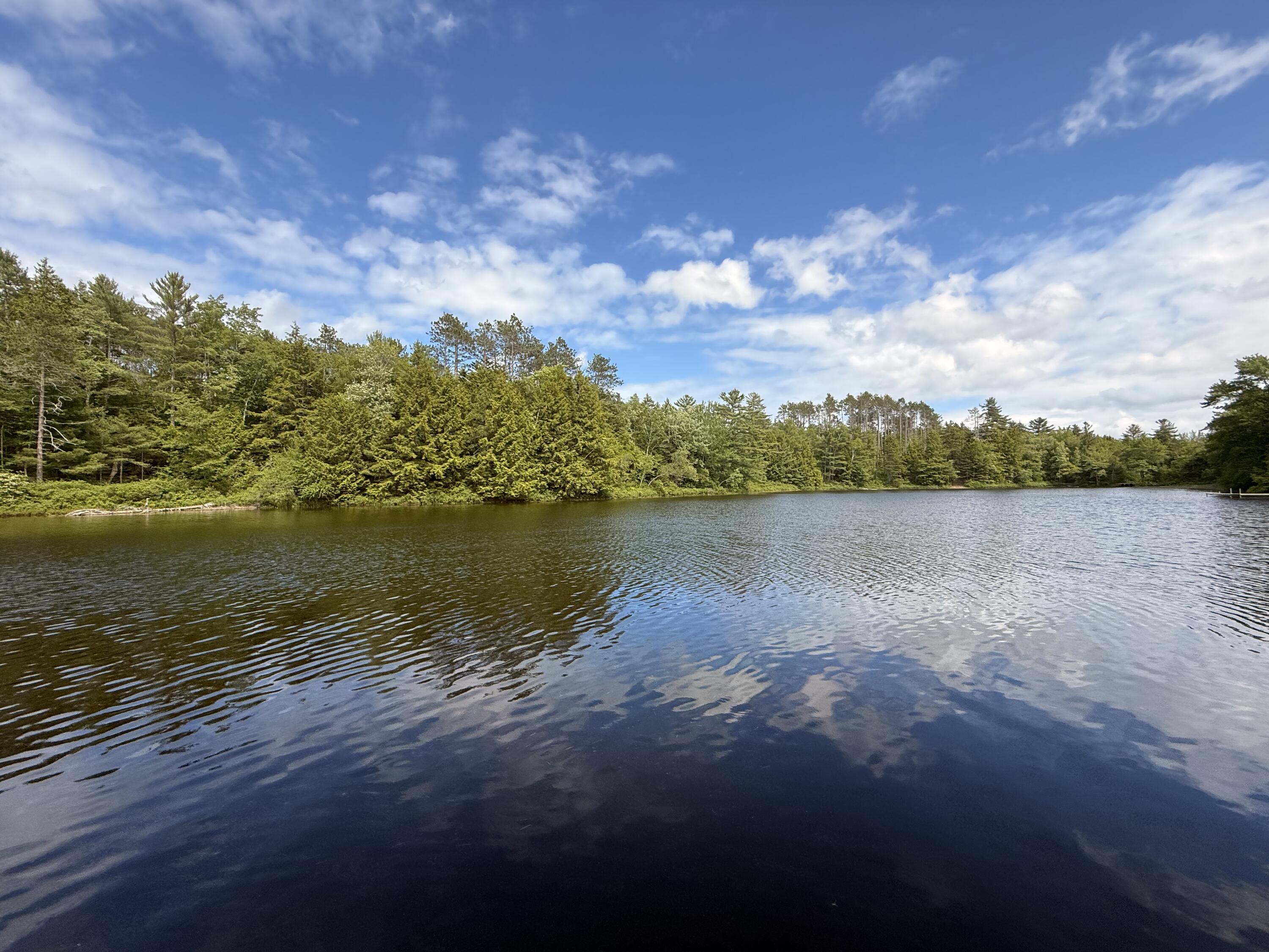 628 Springy Pond Road Otis, ME 04605 - Photo 22 of 28 View of pond from dock