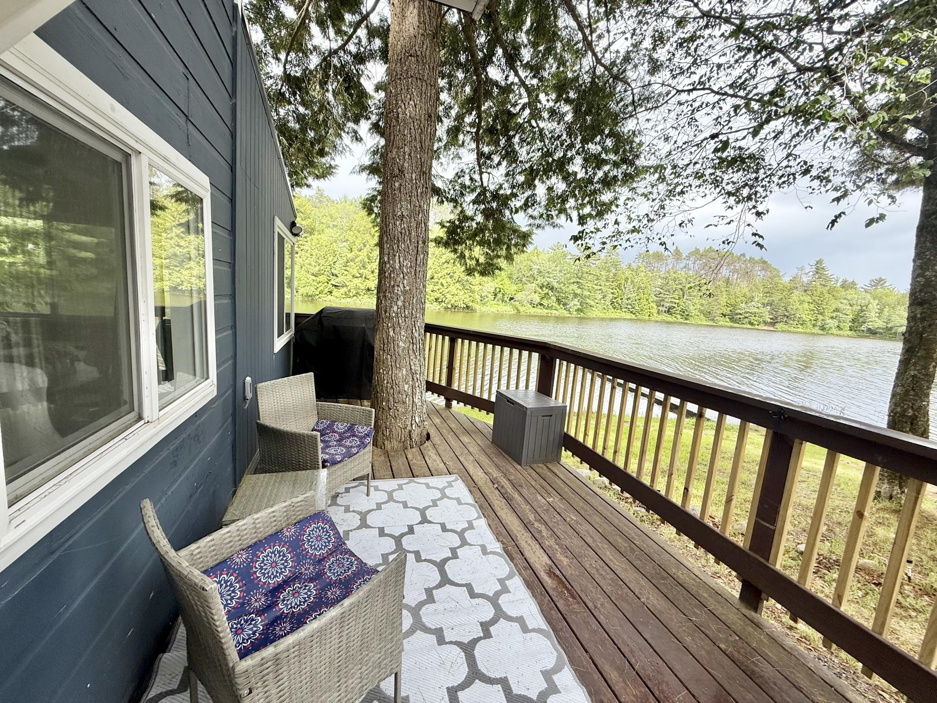 628 Springy Pond Road Otis, ME 04605 - Photo 3 of 25 View from deck