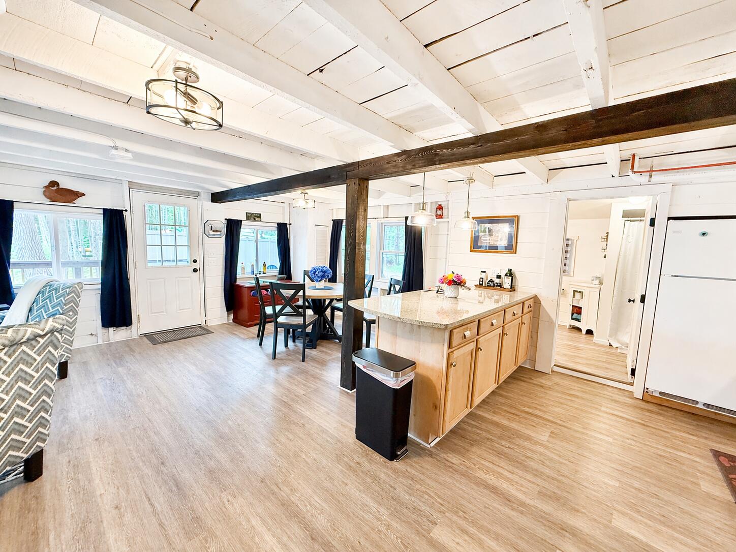 628 Springy Pond Road Otis, ME 04605 - Photo 9 of 28 Open concept of Kitchen and Dining