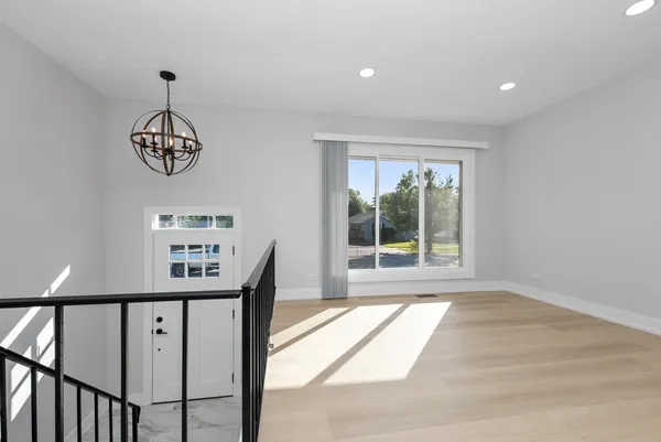 a very nice looking room with a large window