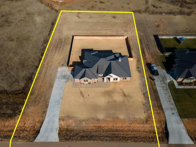 a view of a house with patio