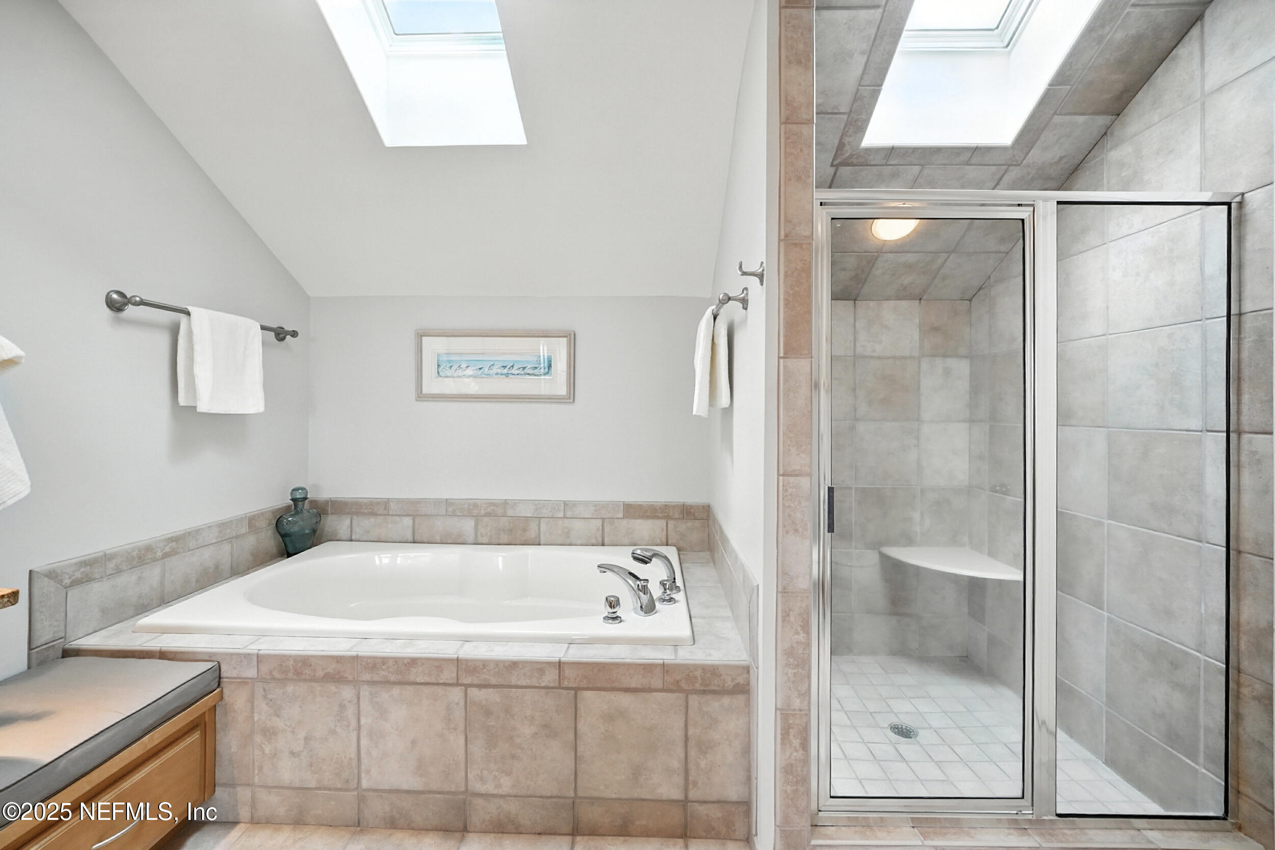 1789 Beach Avenue Atlantic Beach, FL 32233 - Photo 27 of 55 a bathroom with a bathtub and shower