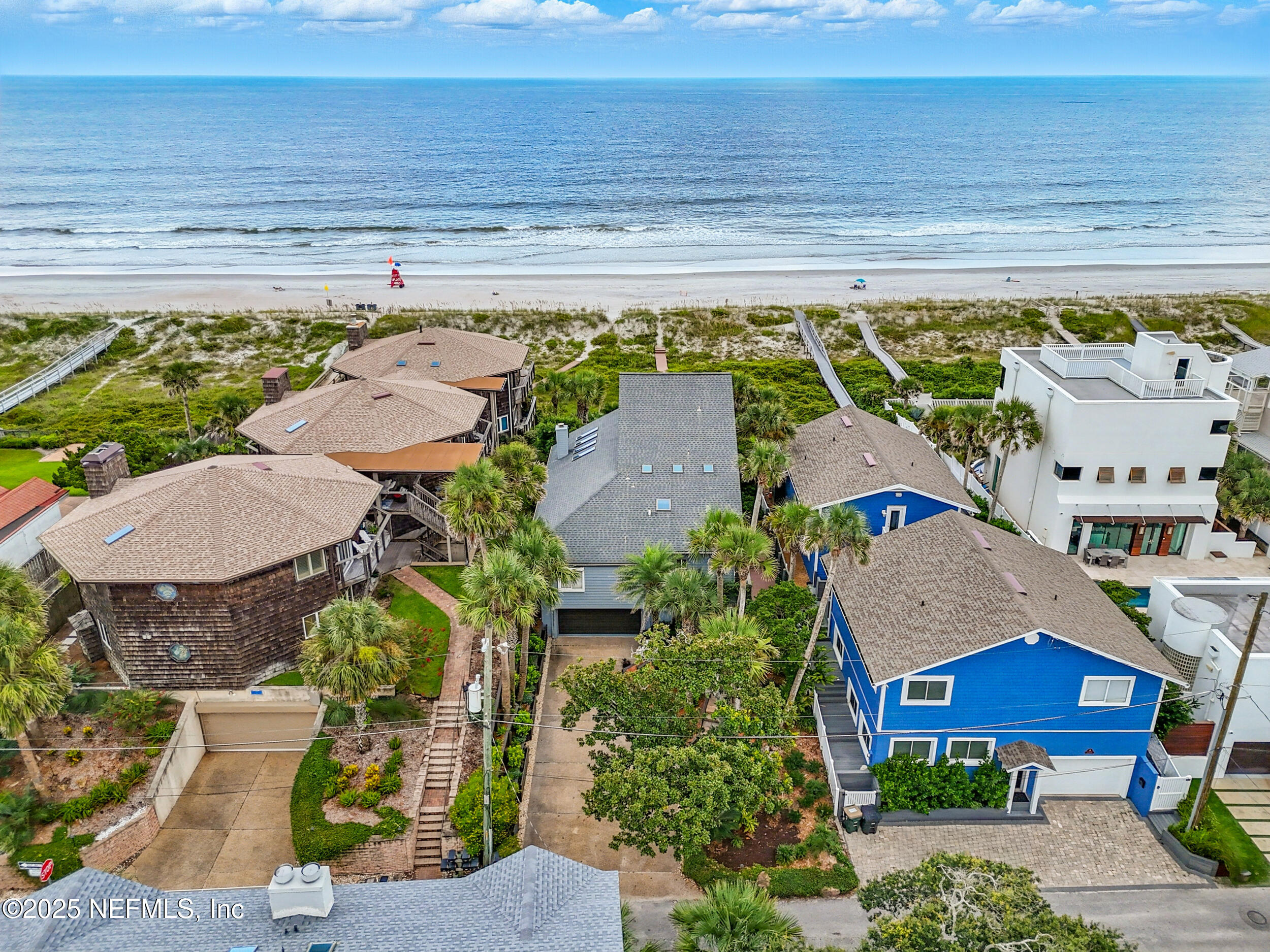 1789 Beach Avenue Atlantic Beach, FL 32233 - Photo 49 of 55 a aerial view of a house with a yard