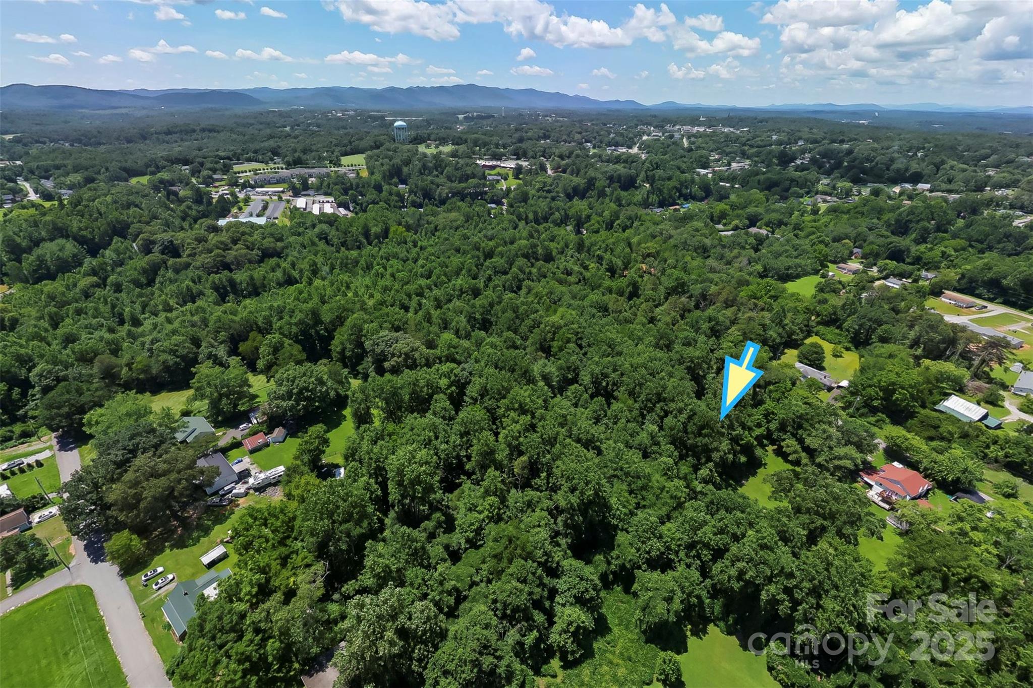 0 Setzer Drive Morganton, NC 28655 - Photo 8 of 9 an aerial view of a houses with a yard