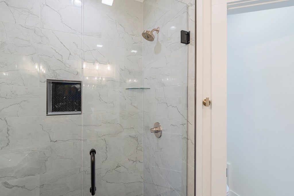 1214 John Abernathy Road Blairsville, GA 30512 - Photo 19 of 53 a bathroom with a shower