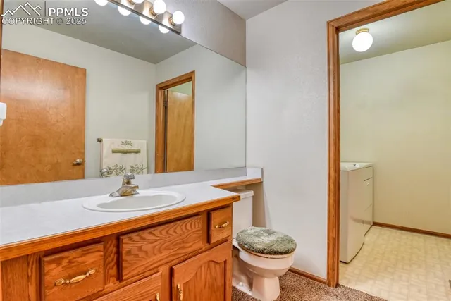 a bathroom with a sink and a toilet