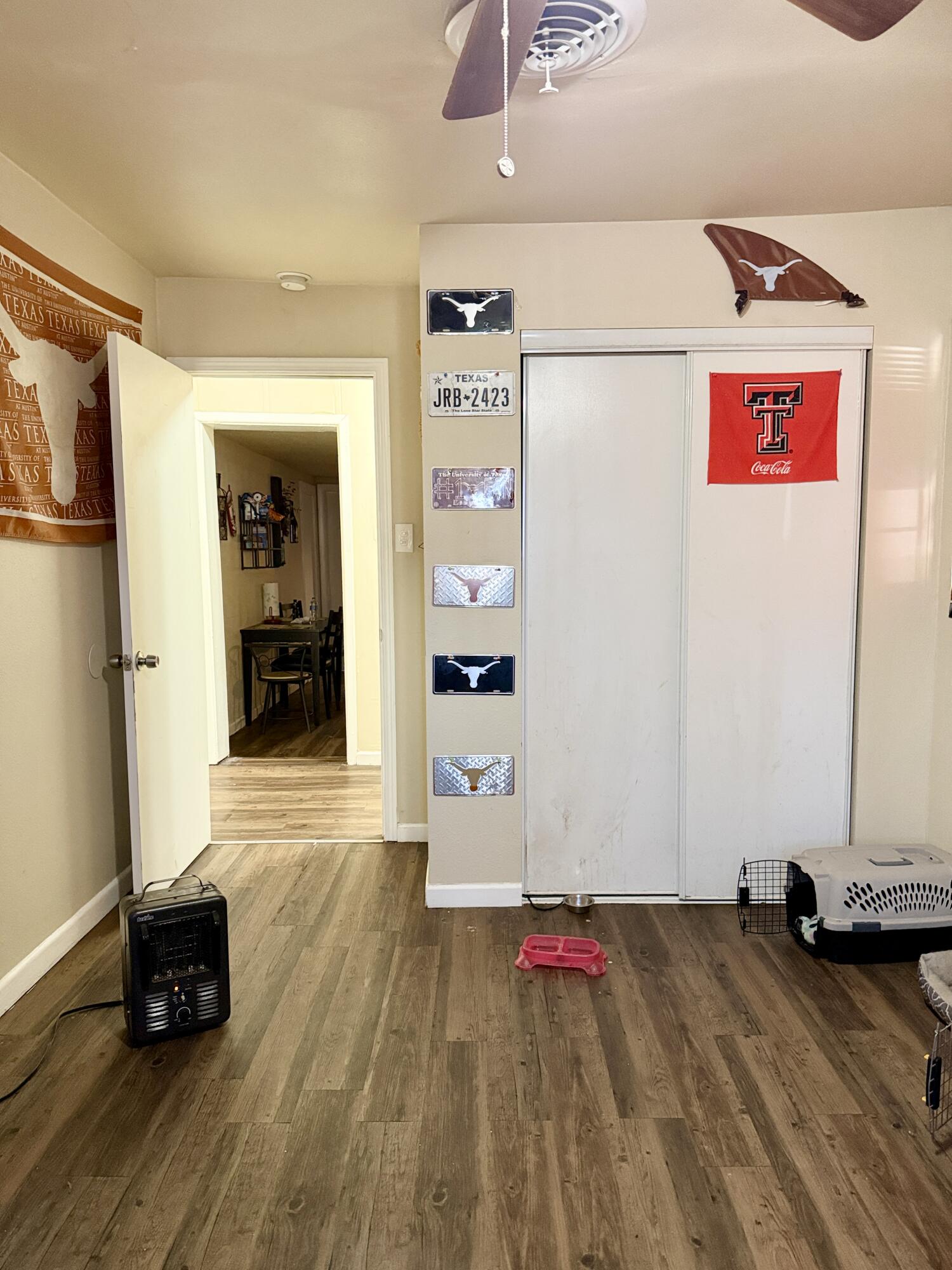 3708 Elgin Avenue Lubbock, TX 79413 - Photo 15 of 23 a view of workspace with wooden floor