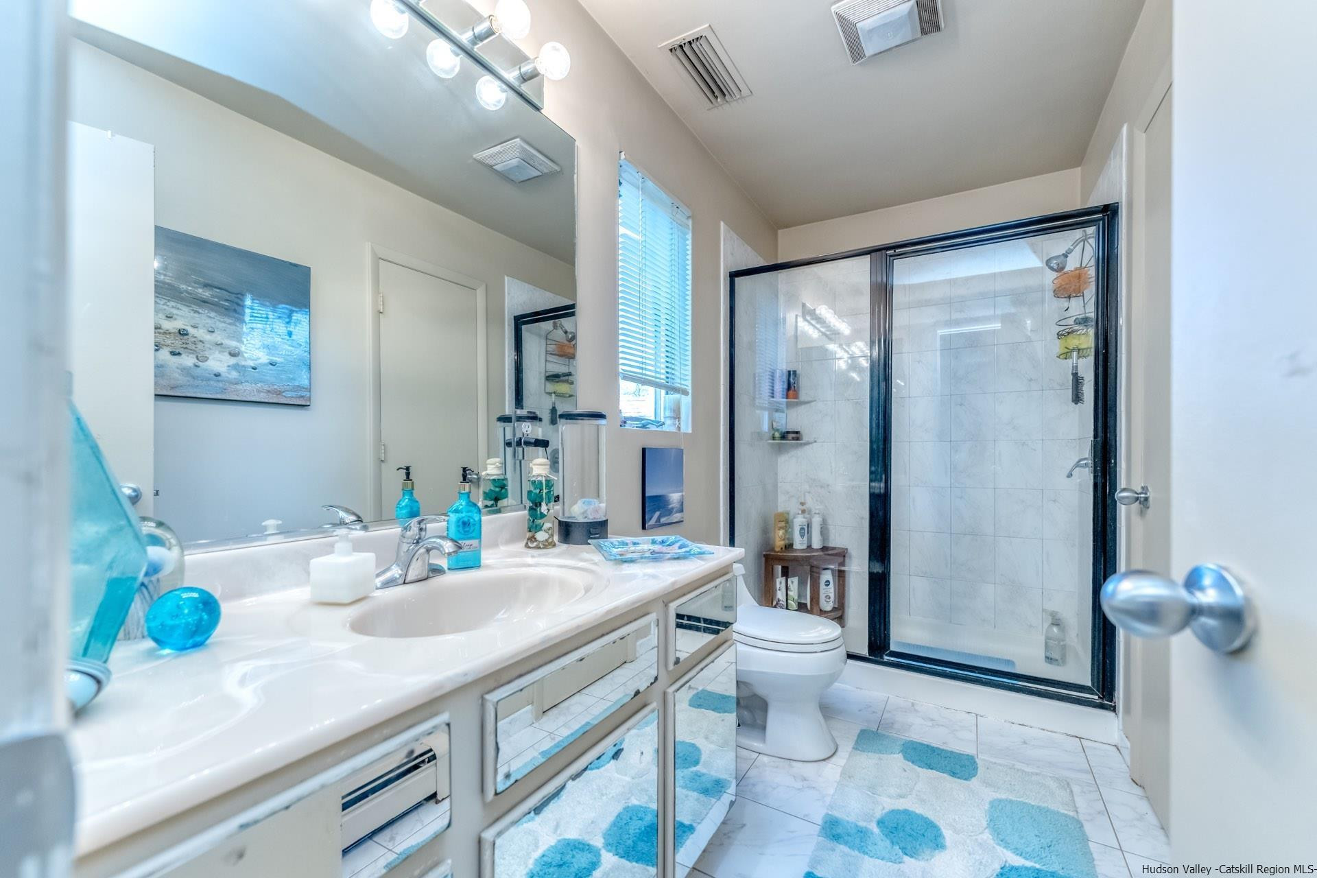 195 Arnold Drive Kingston, NY 12401 - Photo 17 of 35 a bathroom with a sink toilet and shower