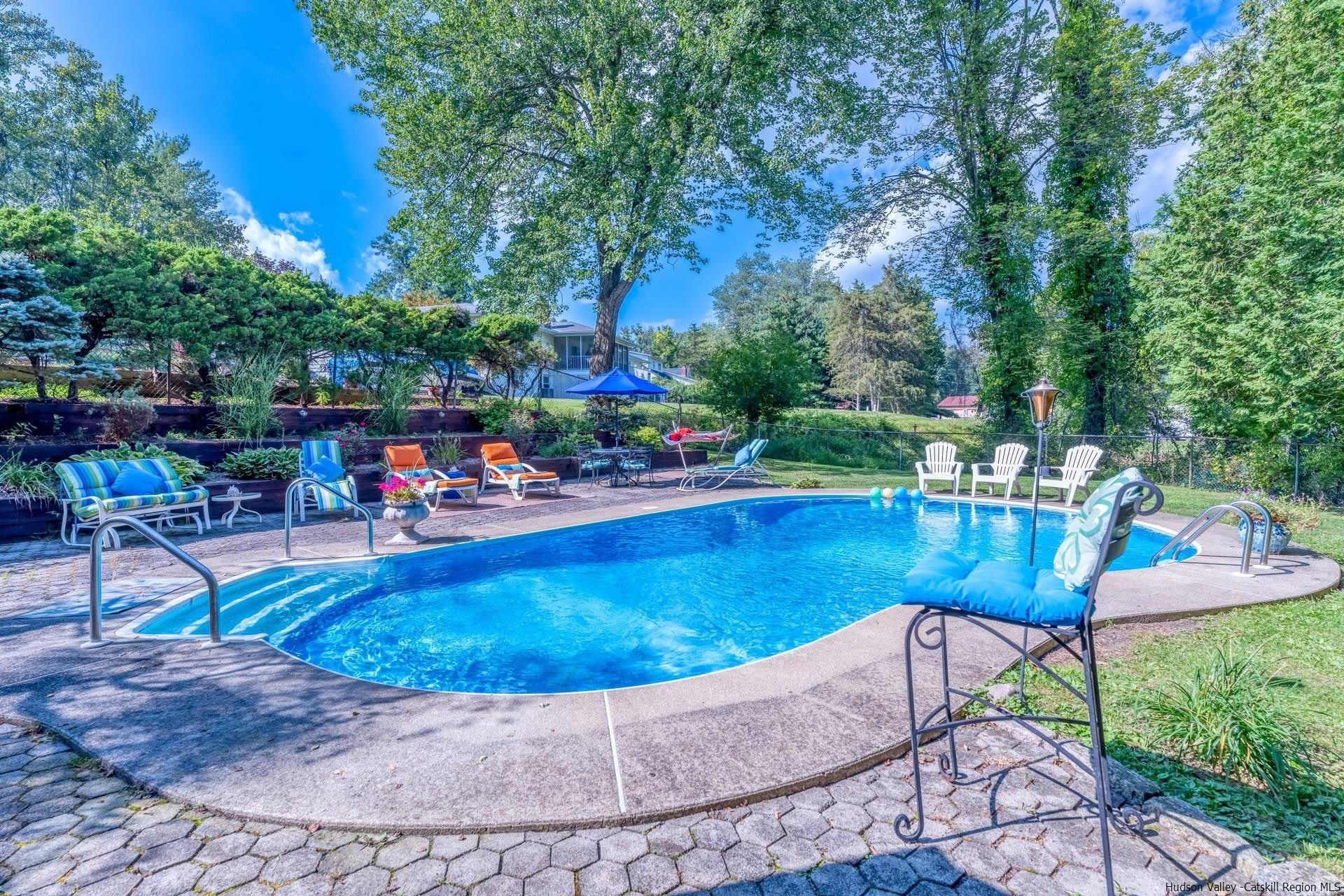 195 Arnold Drive Kingston, NY 12401 - Photo 33 of 35 an outdoor space with swimming pool and furniture