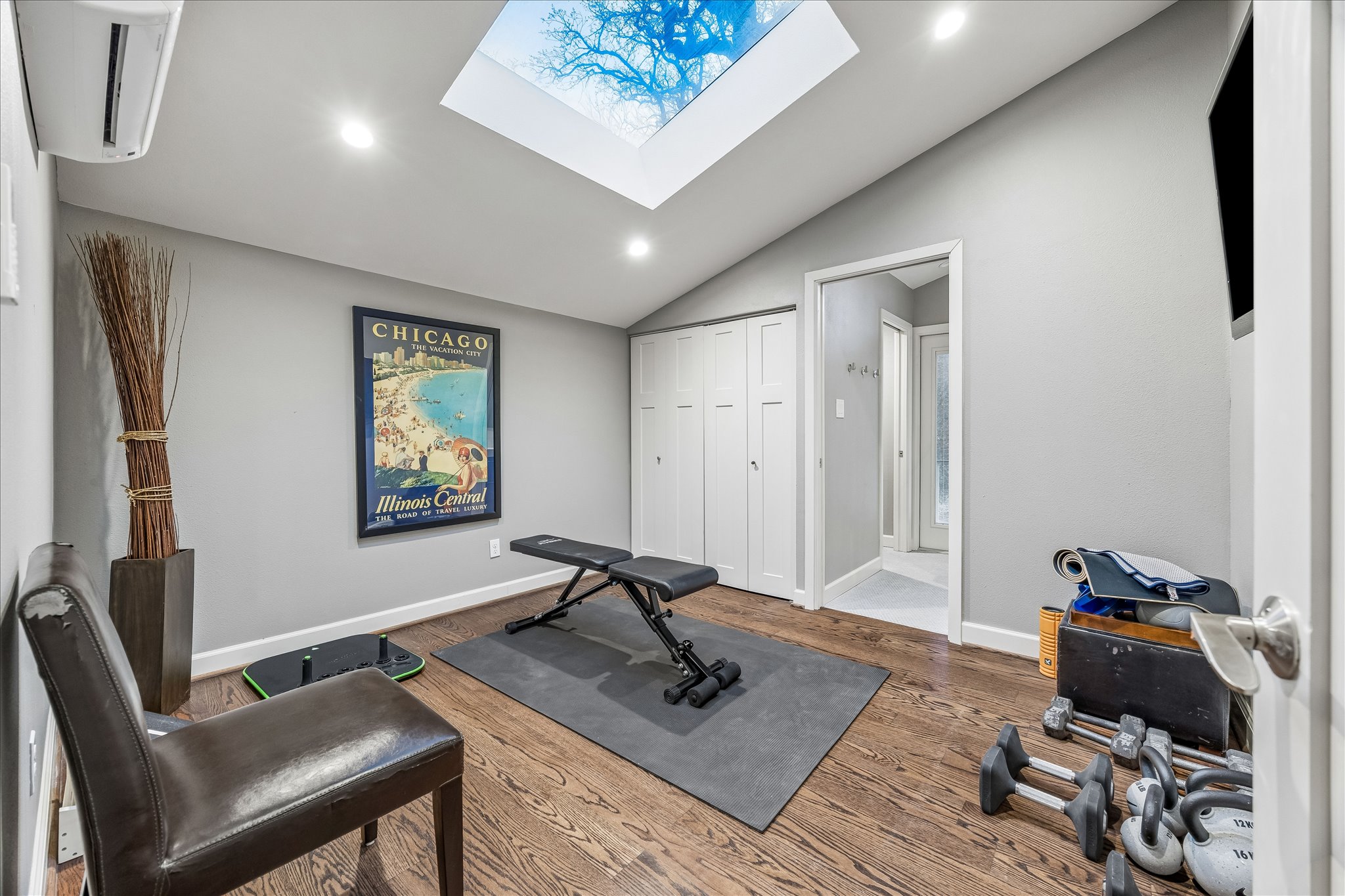2613 Spring Lane Austin, TX 78703 - Photo 25 of 32 a view of a workspace with furniture and a window