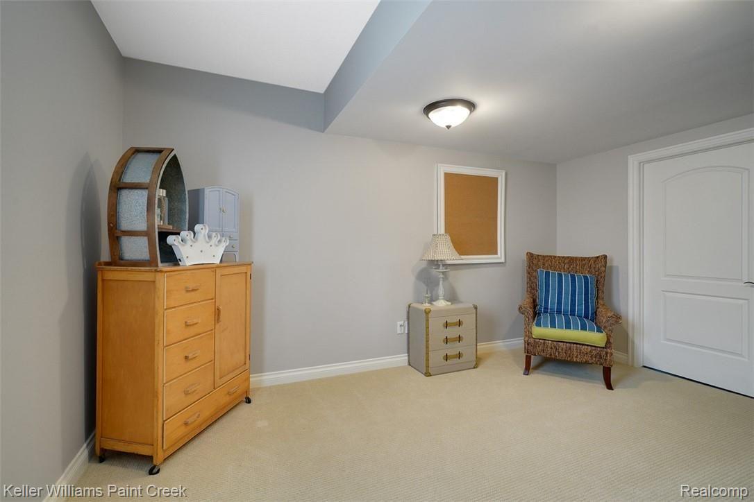 2888 North Addison Circle Rochester, MI 48306 - Photo 63 of 73 An extra "5th Bedroom", Play Room or Craft Room in the Lower Level with large closet and a window.