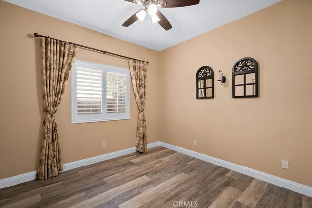 a view of a livingroom with a window