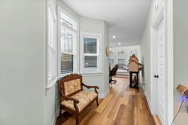 a living room filled with furniture and a couch