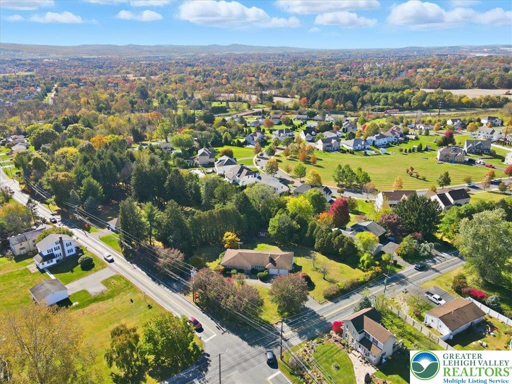 4395 East Texas Road Allentown, PA 18103 - Photo 75 of 81 an aerial view of residential houses with outdoor space