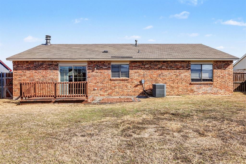 5549 Ragan Drive The Colony, TX 75056 - Photo 18 of 22 a view of a house with a outdoor space