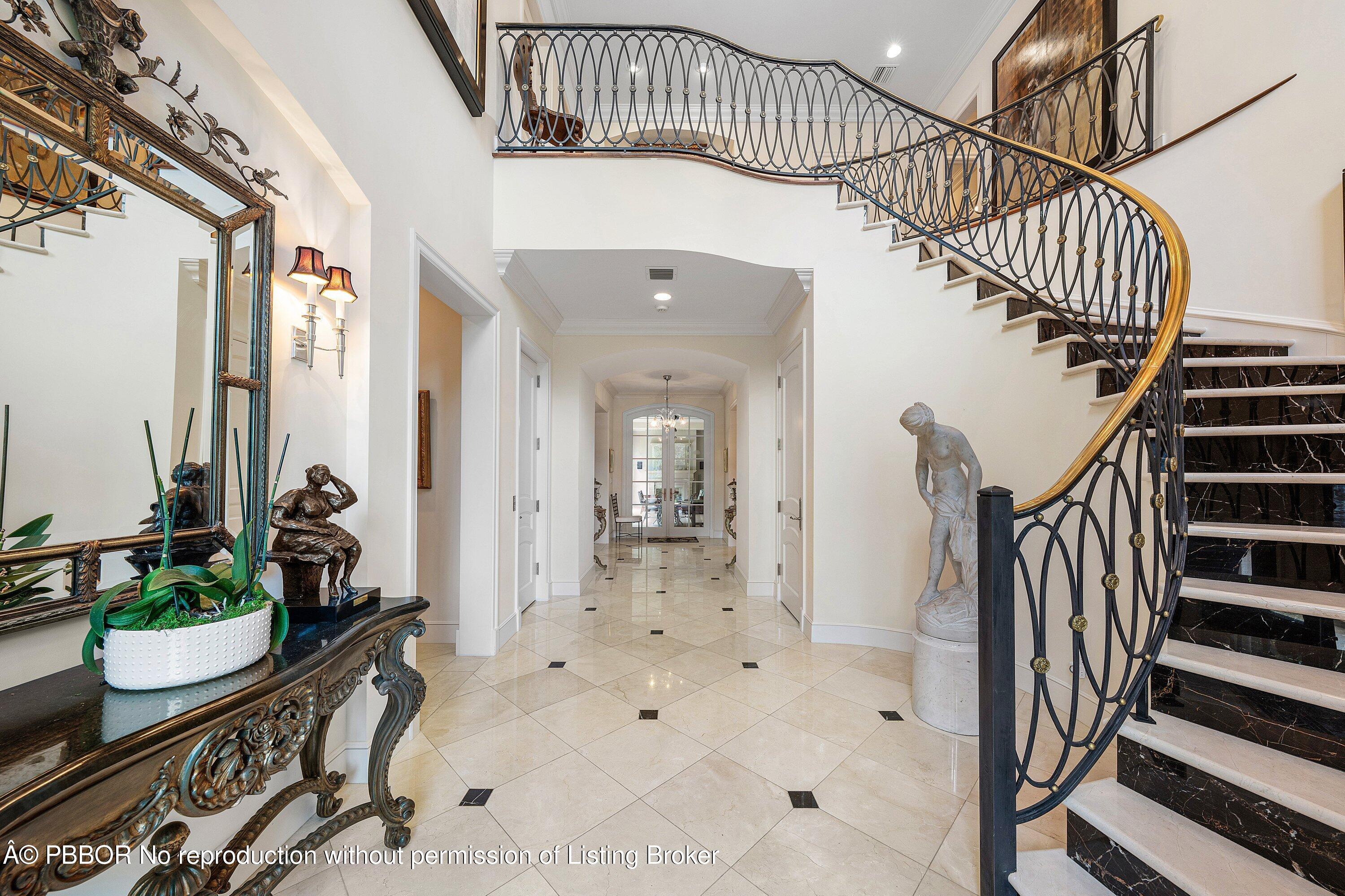 242 Wells Road Palm Beach, FL 33480 - Photo 5 of 54 a view of entryway and hall