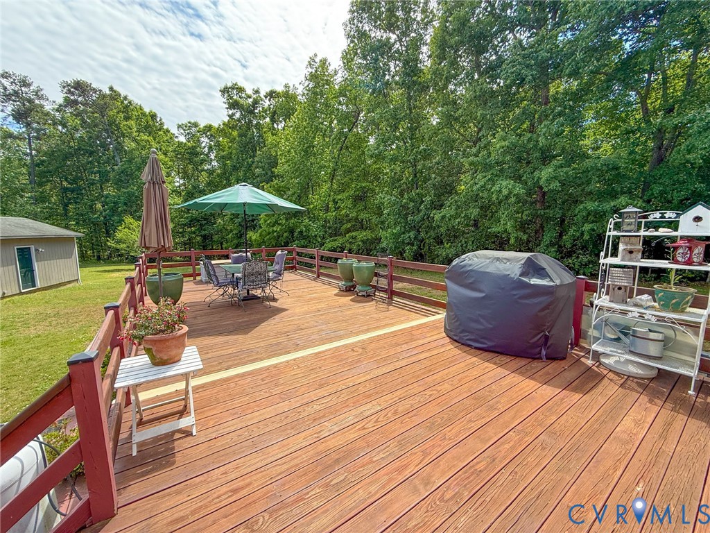 45 Gallion Town Road Victoria, VA 23974 - Photo 36 of 41 a view of a backyard with sitting area