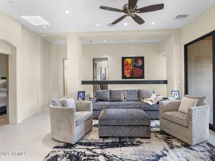 a view of a terrace with a sink