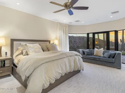 a view of a chairs on the roof deck